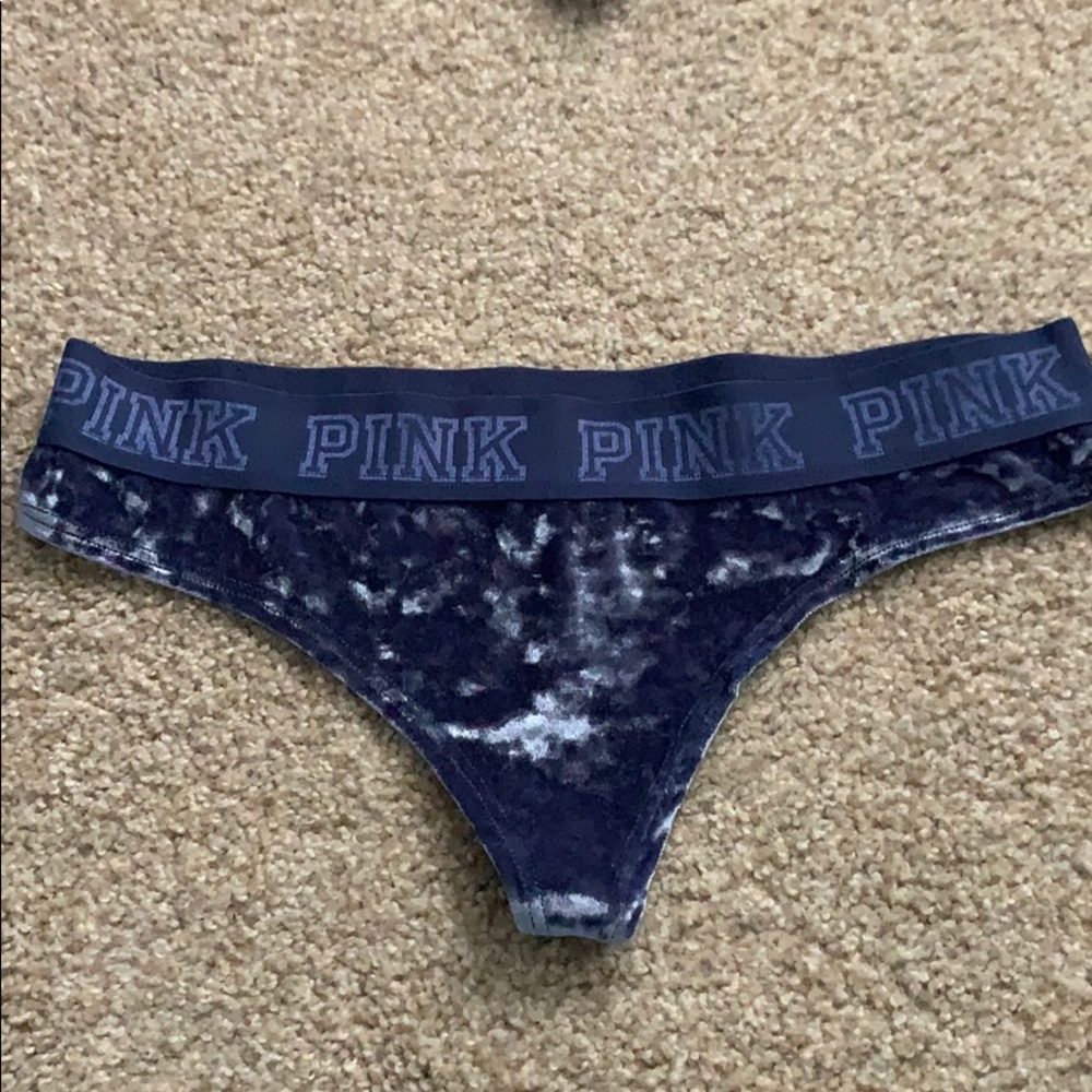 Pink Victoria’s Secret underwear thong